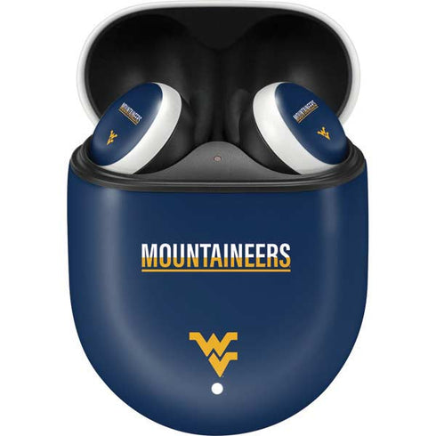 West Virginia University Blue Wood Floor Google Pixel Buds Skin